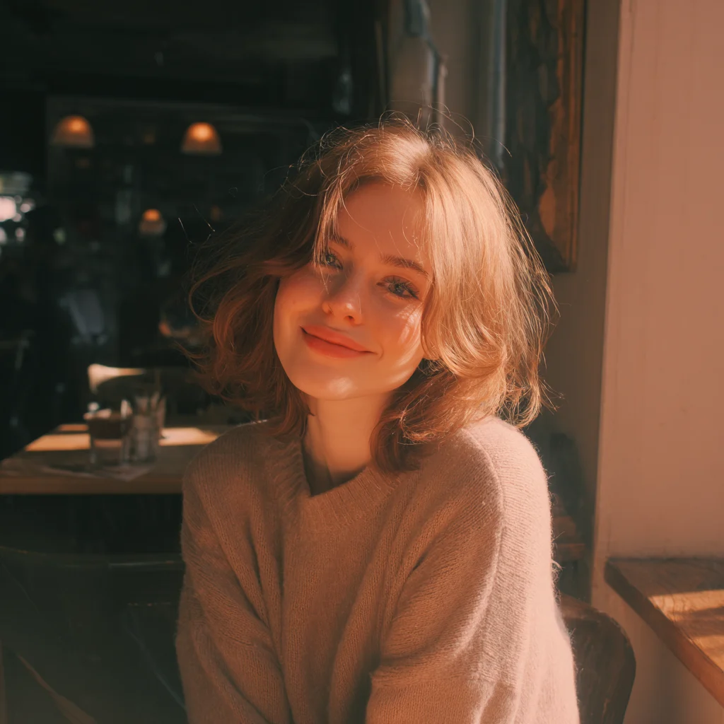 Talia — a bright, affectionate AI companion on Lovel AI